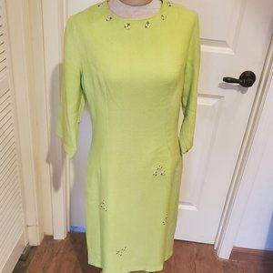 Vintage 60's spring posey sheath dress